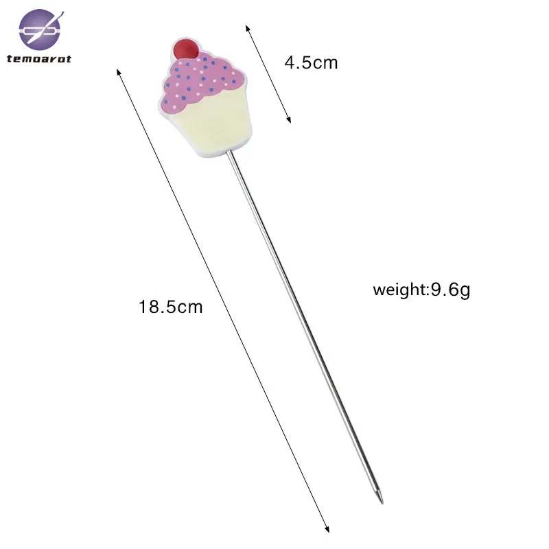 Печенья из нержавеющей стали сахарной иглы для выпекания пирогов тестер выпечки печенья инструменты средство украшения торта кухонные принадлежности