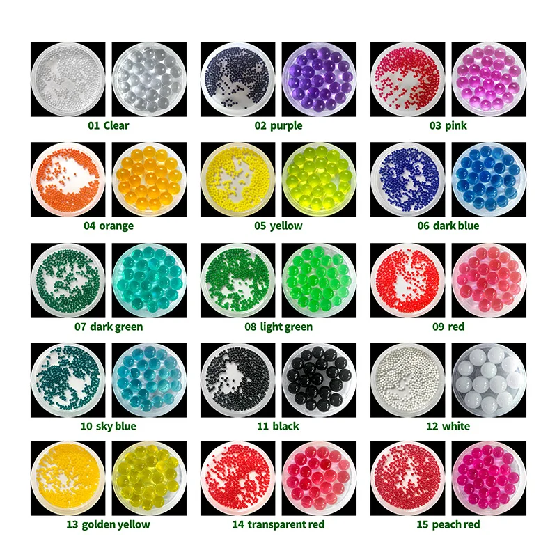 Wholesale Round Decoration Magic Water Beads Aroma Beads Unscented For Air Freshener