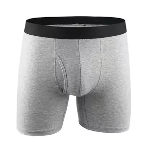 Wholesale HIgh Quality Yarn Dyed Cotton Underwear Boxer Briefs For Men