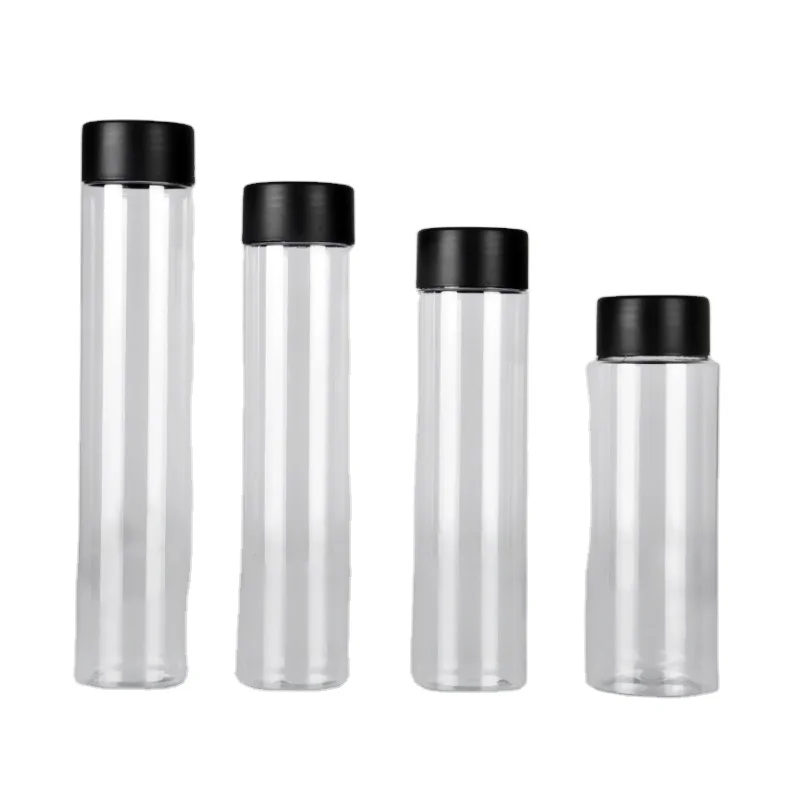 NH wholesales price 600ml 500ml 400 ml  pet bottles round shape plastic round drinking  bottles