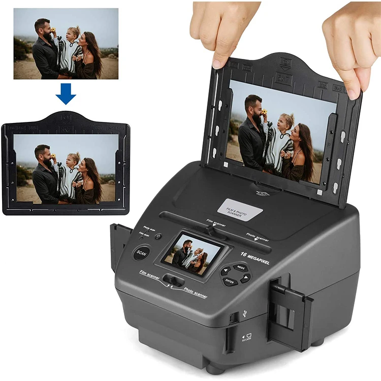 usb negative 35mm film scanner, max 10mp photo film scanner Films to Digital Files