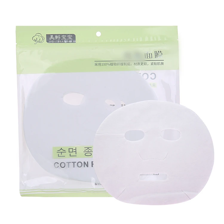 Meifubaby частная торговая марка, Нетканая ткань, органический одноразовый корейский глиняный лист для масок для лица «сделай сам» MF029