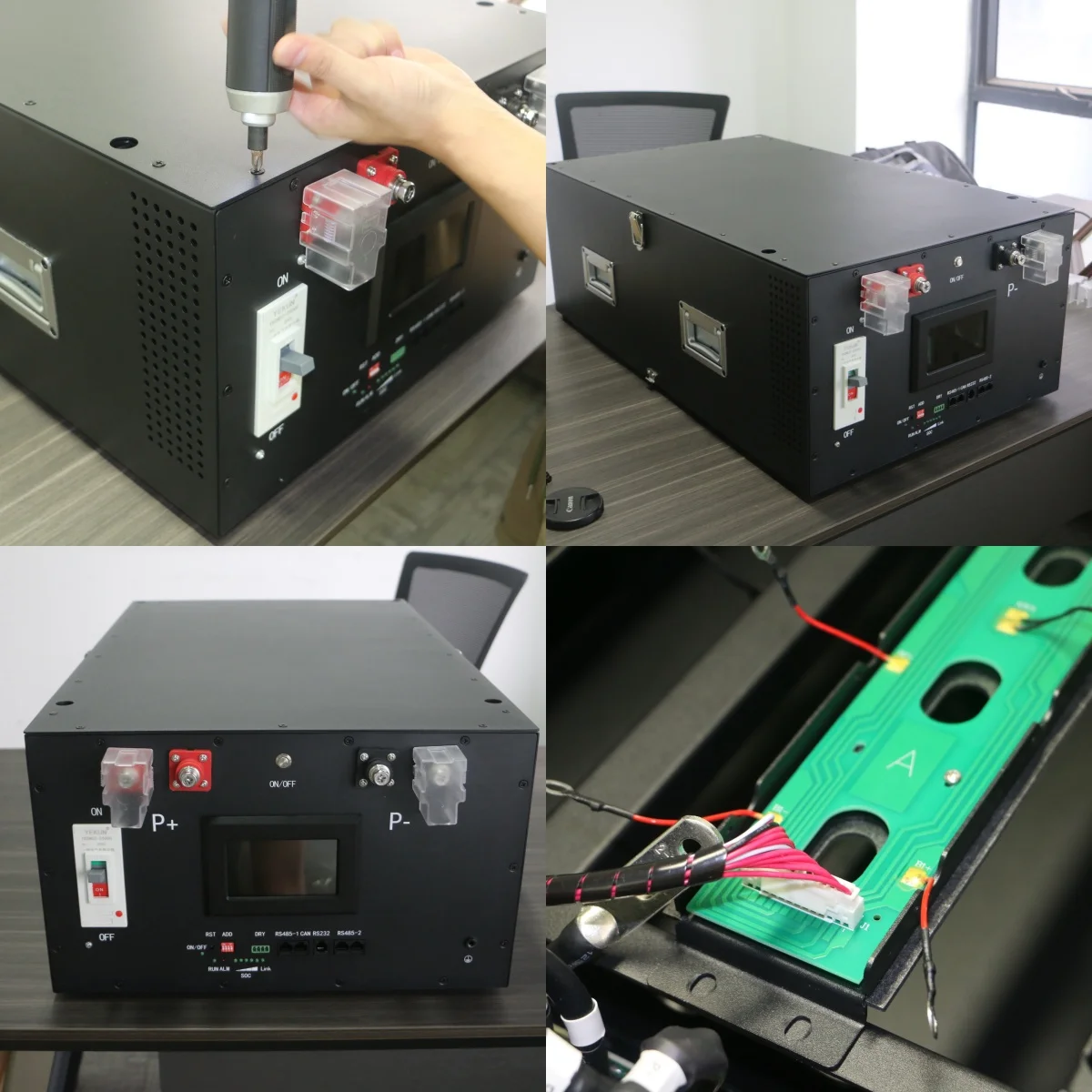 YIXIANG V2 48V Lifepo4 Battery Box JK BMS Heating Function 15kwh Lifepo4 280Ah For Energy Storage Battery Box
