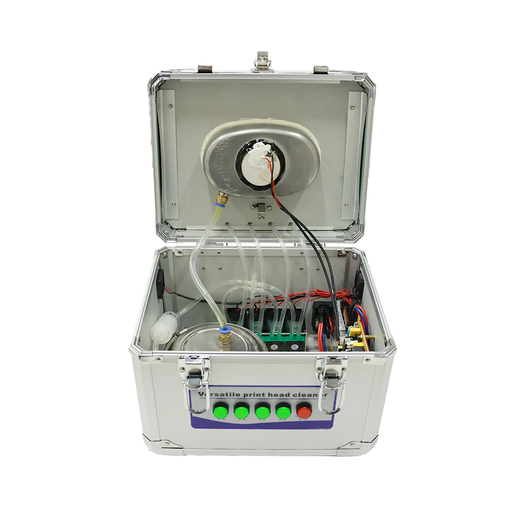 Ultrasonic print head cleaning machine for dx4 dx5 dx6 dx7 spt  polaris xaar heads