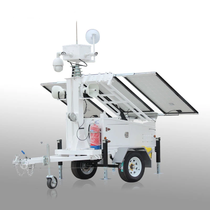 Мобильная камера безопасности Солнечная CCTV камера трейлер