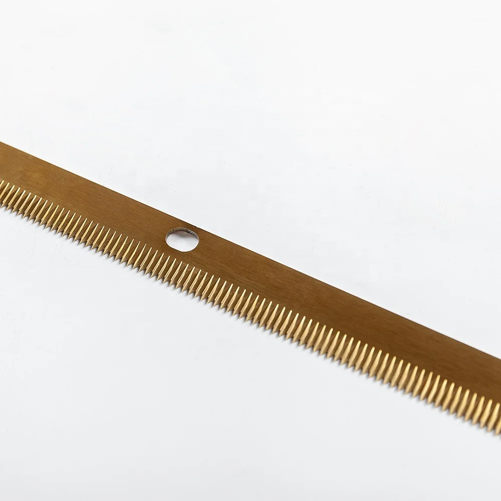 Пользовательские прочные высокоточные титановые покрытия из нержавеющей стали HSS вертикальные зубчатые режущие упаковочные