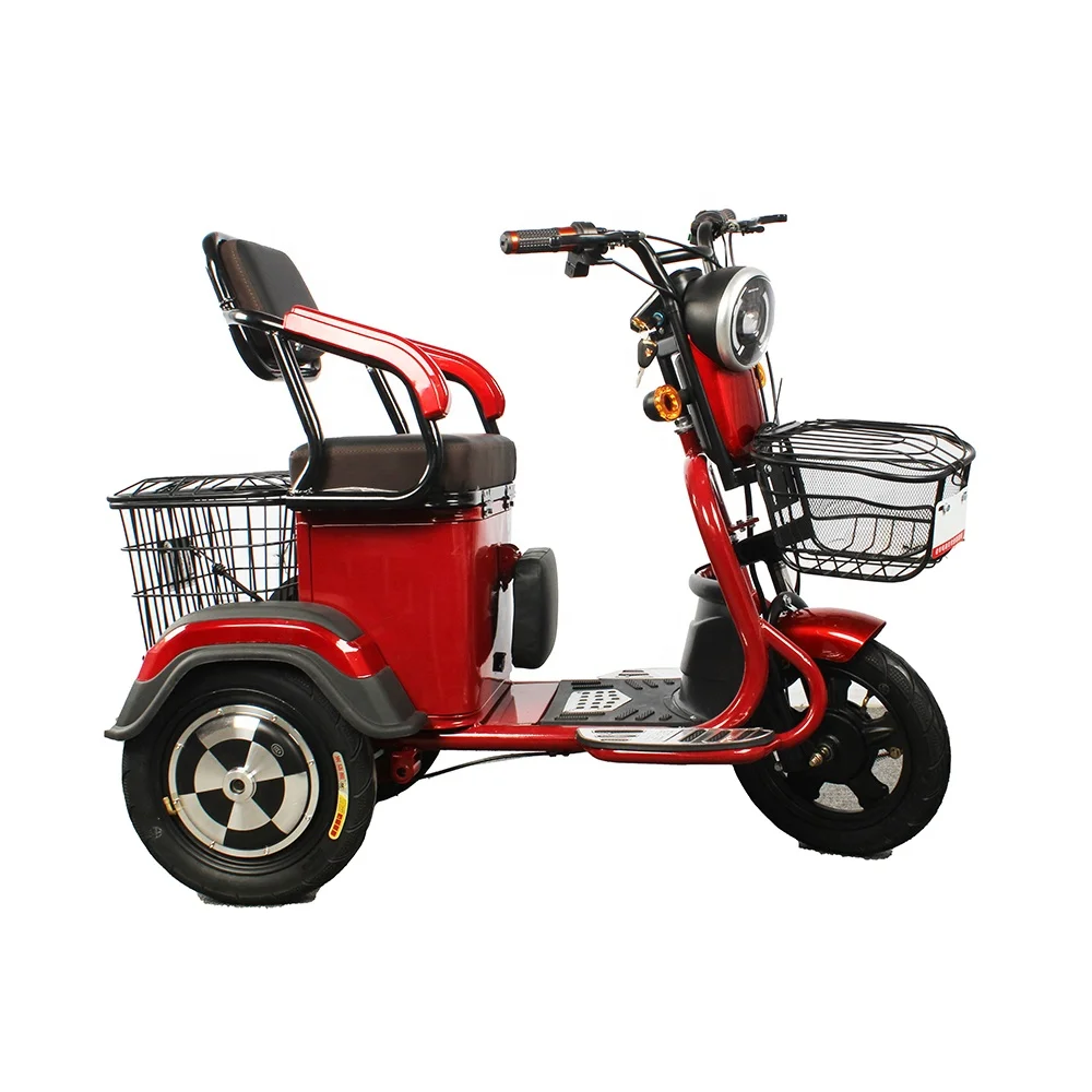 Outdoor 4 Wheels Leisure Fashion Elderly Mobility Scooter Power Electric Scooter