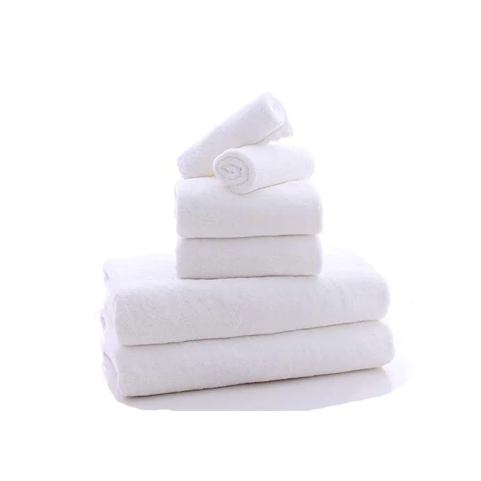 RTS High Quality Logo Customized 4 set Bath Towel 100% Cotton 70x140 For Women