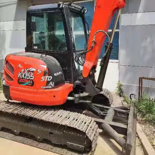Used Original kubot kx155 5ton Hot-Sale and cheap price excavator for sale in Shanghai