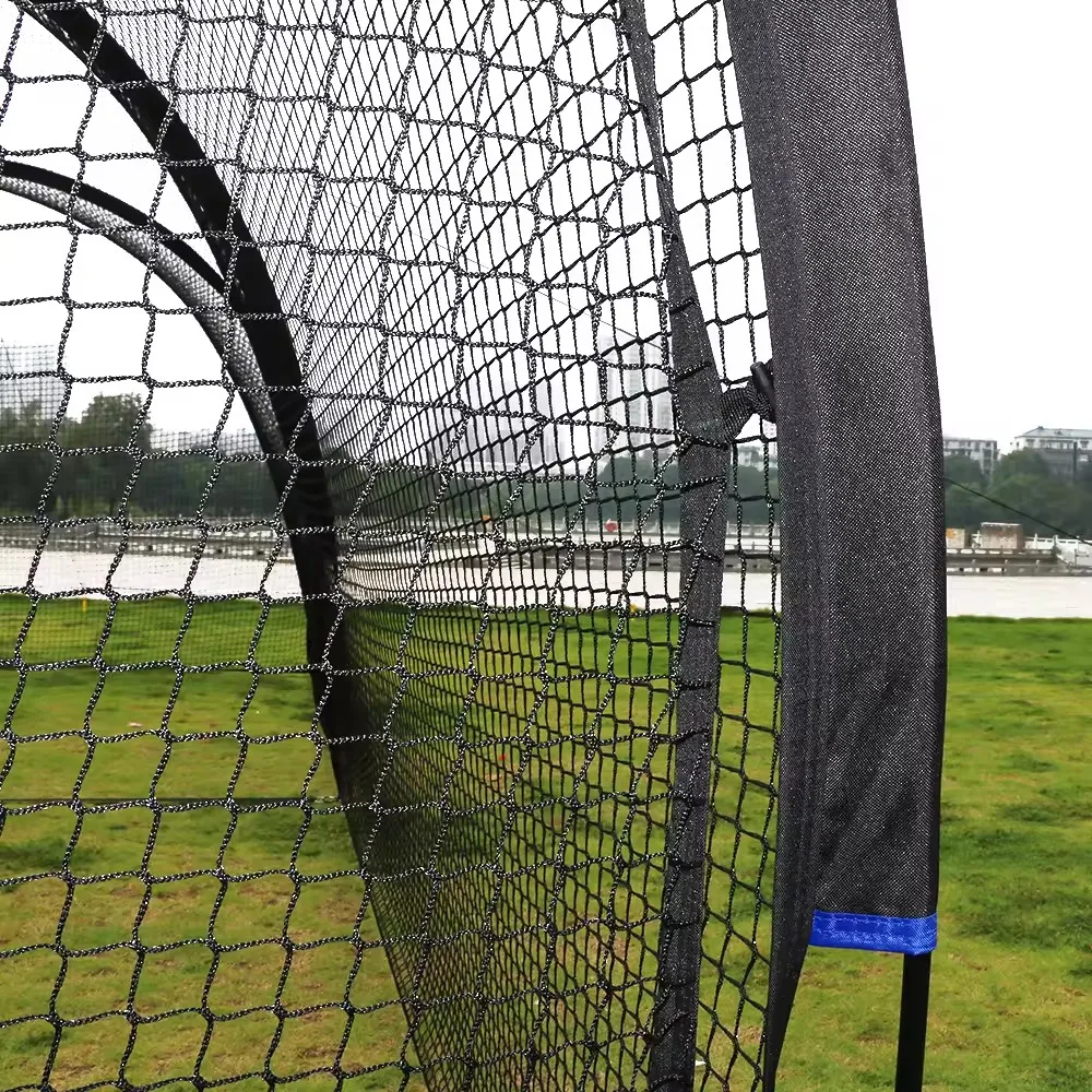 New Arrived 6M 5M Cricket Batting Net Baseball Batting Cage Net and Frame Softball Hitting Cage