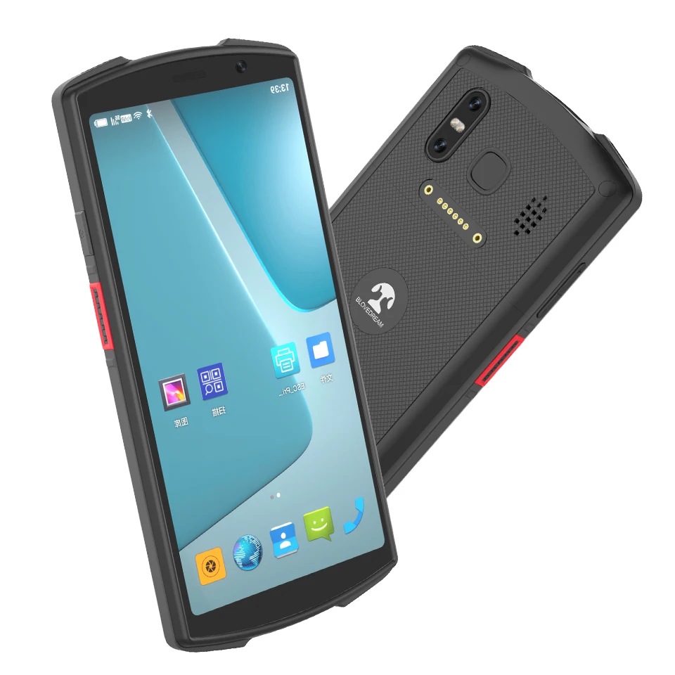 Android 10 Inventory Management 5G Wireless NFC Mobile Data Collection Terminal Durable Handheld PDA Express Scan Gun