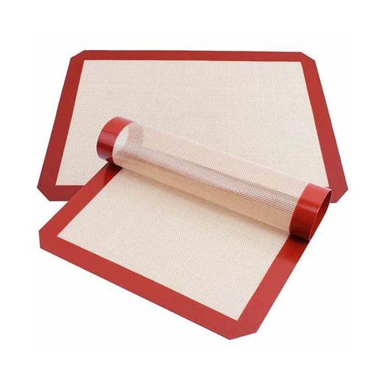 OEM цветной антипригарный силиконовый коврик для выпечки макарунов