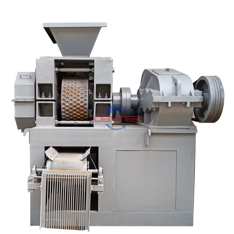 Pulverized Coal Ball Press Machine Round Shape Biomass Briquette Equipment