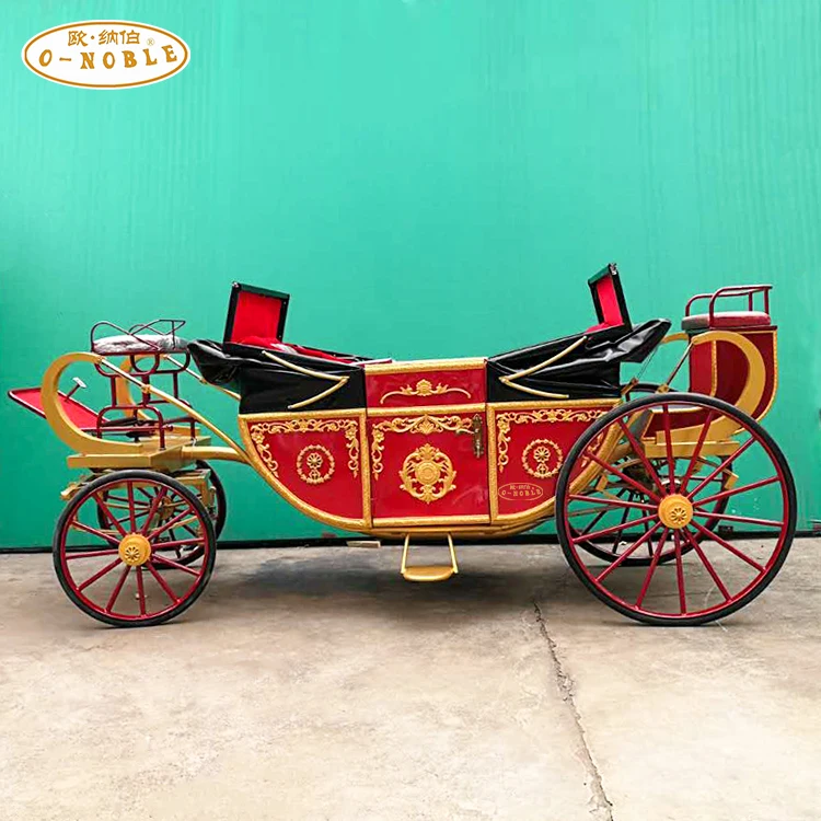 European classic wedding carriage Business tour four wheels with ponte William carriage