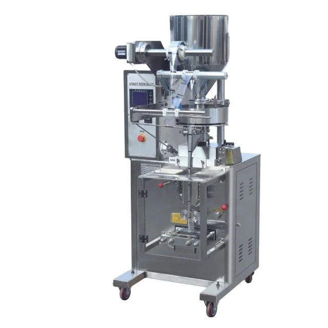 K100 Automatic Snacks Salt Sugar Snus Powder Filling Cookies Bean Bag Packaging Machine Pouch Granule Spice Packing Machine