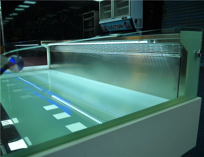 Commercial Refrigeration Equipment Open Cheese Fresh Meat  Freezer