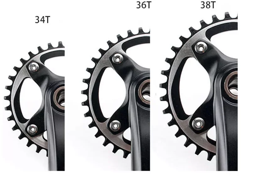 LTWOO 104 BCD 170mm Crankset for Mountain Bikes Aluminum Alloy BB with Axis Spindle Hollowtech Connecting Rods for MTB Bike