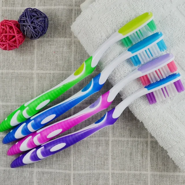 high quality cheap massage gum adult travel toothbrush