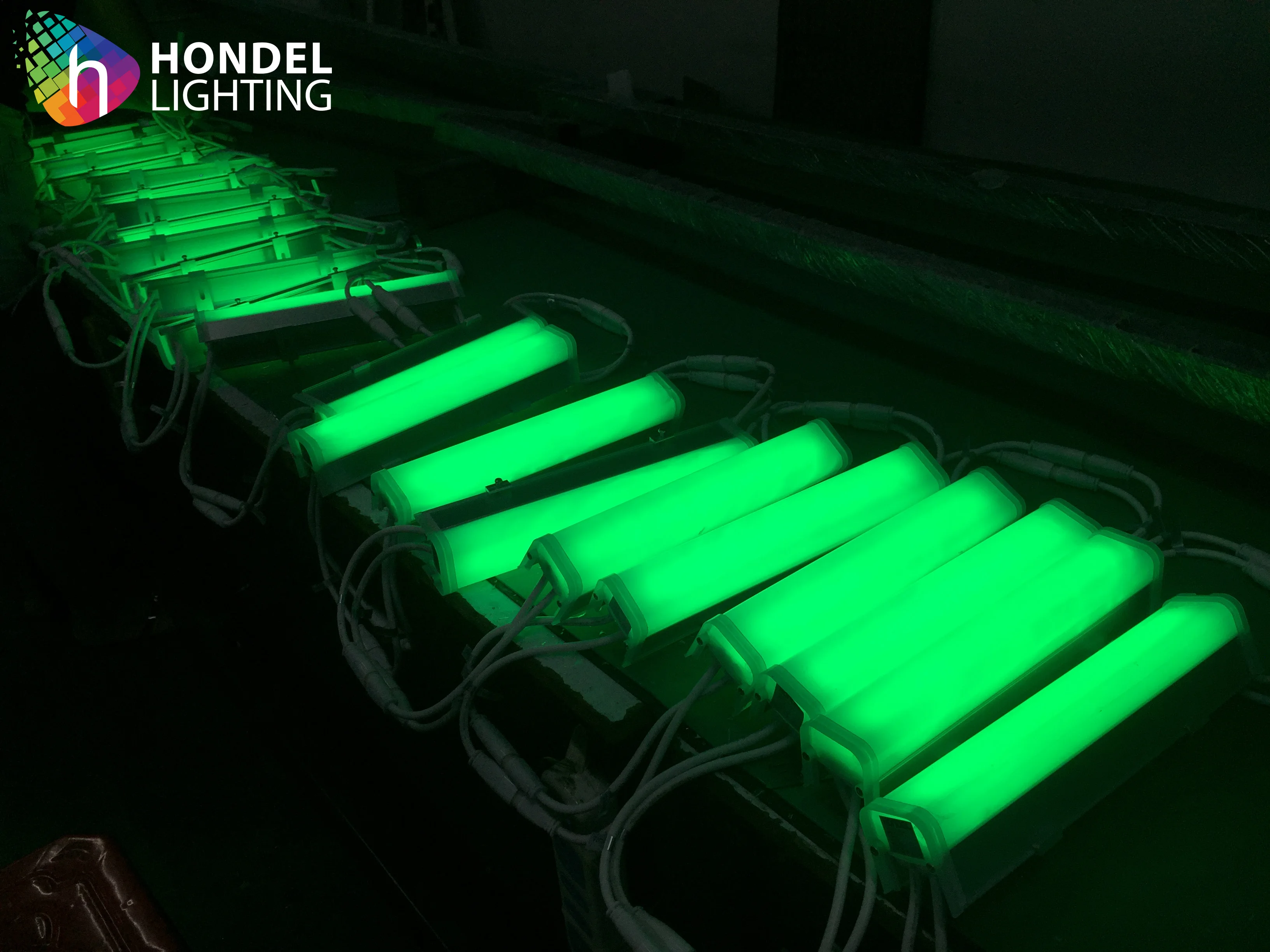 Building Outdoor Facade Lighting 12W 15W 18W IP65 RGB Recessed LED Linear Light DMX