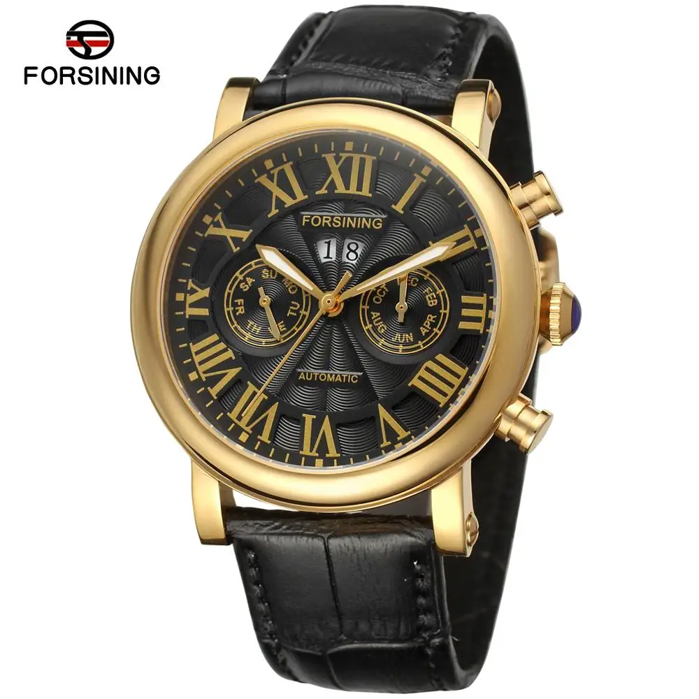 Новые товары наручные часы в западном стиле мужские роскошные брендовые автоматические механические дорогие благородные с корпусом из нержавеющей