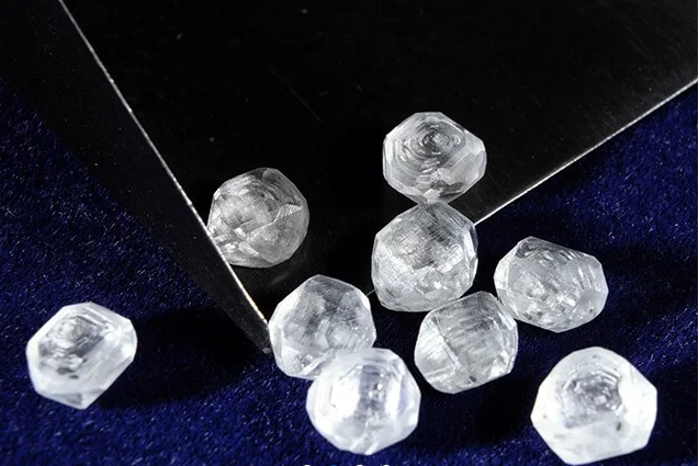 Huanghe Whirlwind 3-6ct Hpht uncut diamond  lab grown rough diamond synthetic diamond