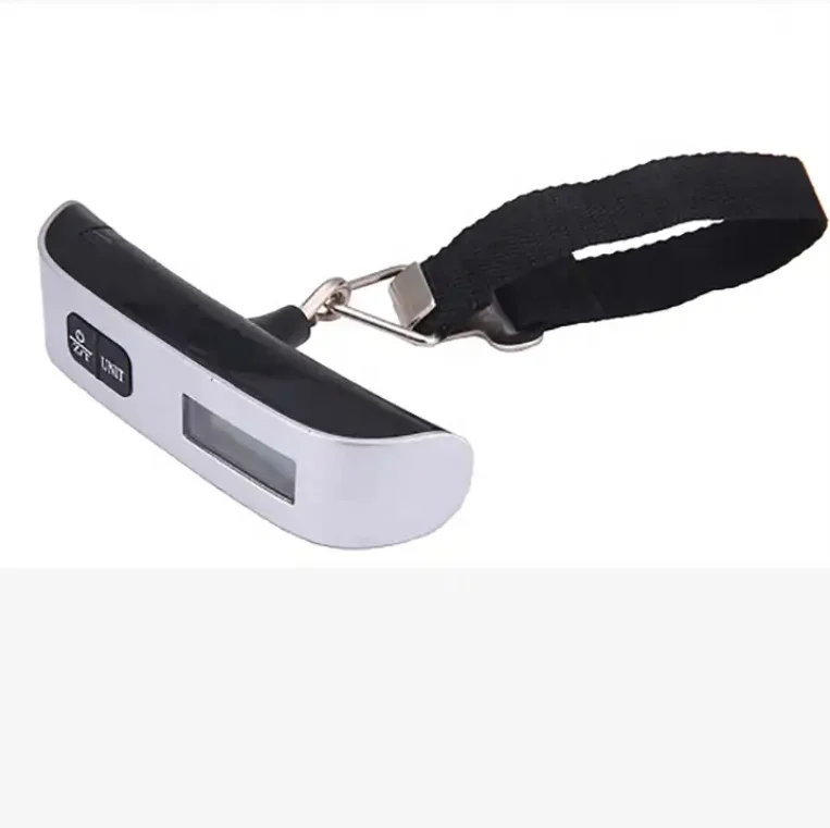 50kg/10g light exquisite silver popular factory directly selling trip use luggage scale digital