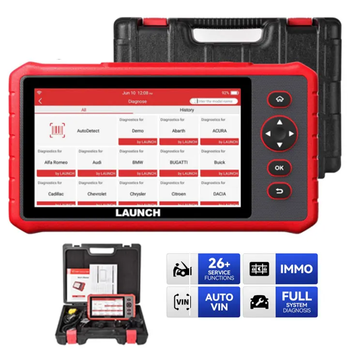 2023 Launch Crp909x Obd2 Scaners Automotriz Profesional  Scanner Cars Diagnostic Machine Diagnostique  Auto Scanner Automotivo