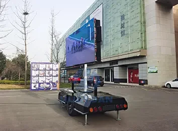 Outdoor P4 LED Screen Trailer Advertising Mobile Billboard Mobile Trailer HY-T115