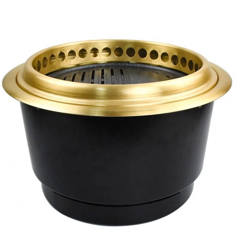 Hot Sell Japanese Bbq Electric Grill Smokeless Stainless Tabletop Easy Clean grill table for restaurants