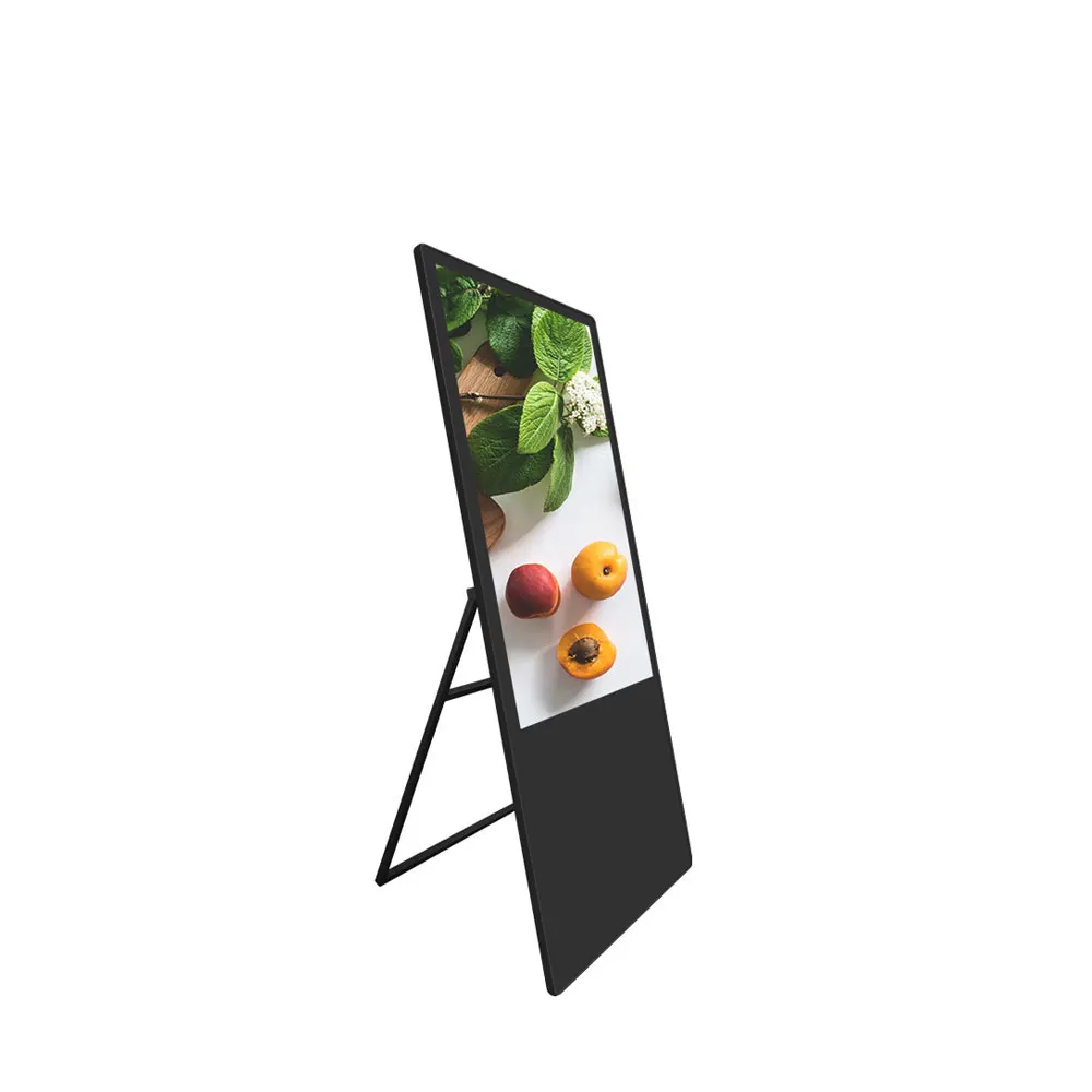 High Brightness Portable Advertising Screen Digital LCD Poster Display