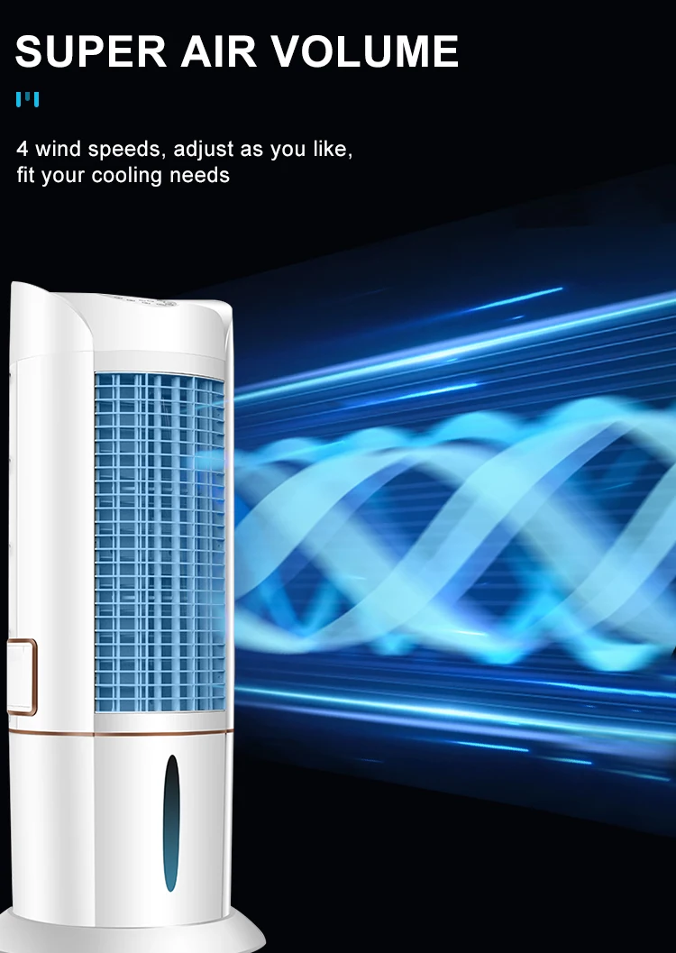 TOPSON Household Portable Air Water Cooler Machine Standing Air Cooler with Control