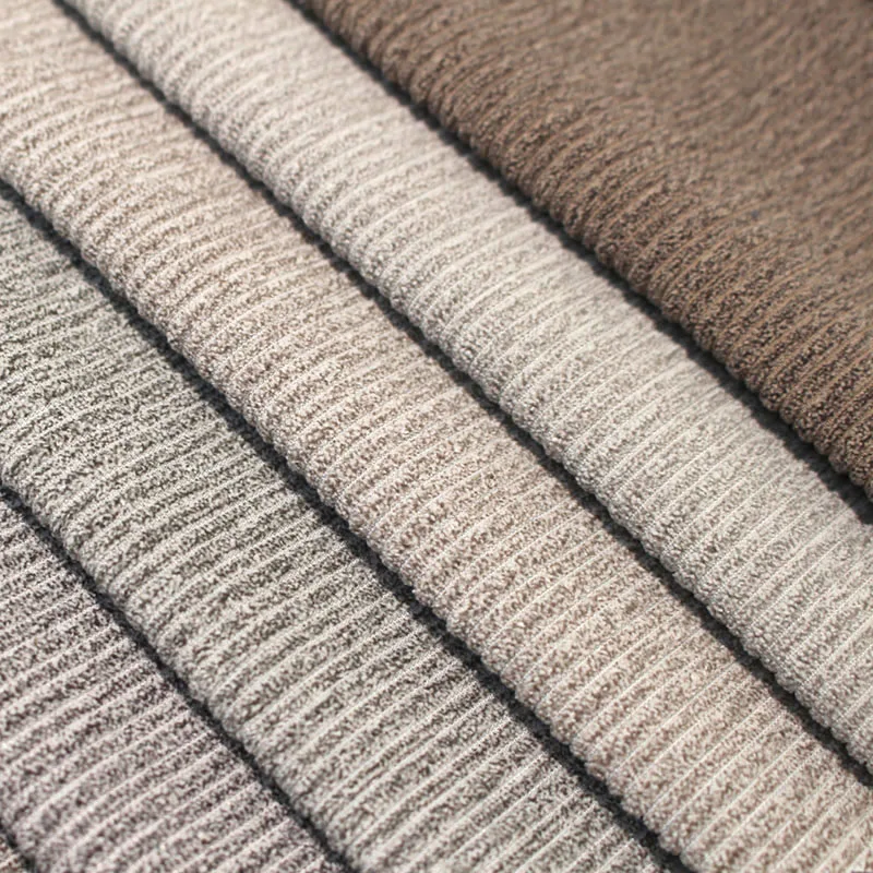 Latest Design Two Tone Furniture Fabric 100% Polyester 2 Tone Cationic Sofa Fabric Manufacturer