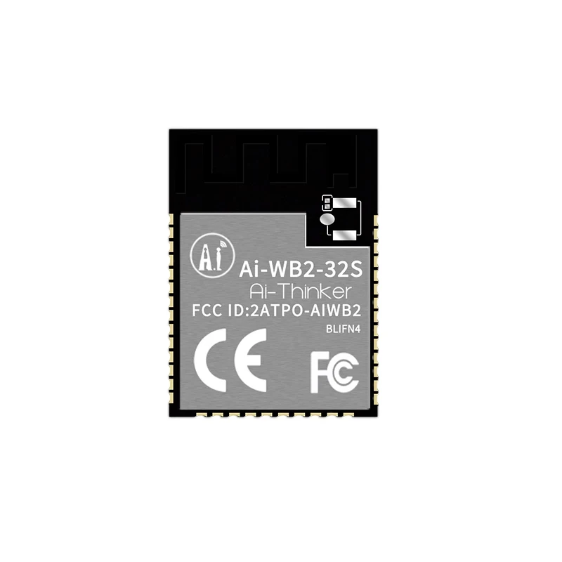 compatible with ESP32-S WiFi Bluetooth BLE two in one module Ai-WB2-32S on-board antenna package