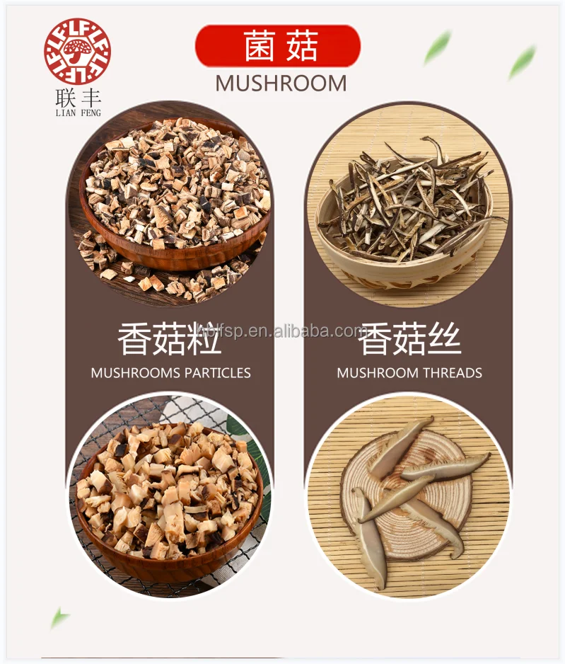 dried shitake mushroom  hot sale  material for eating GAP base long shelf life
