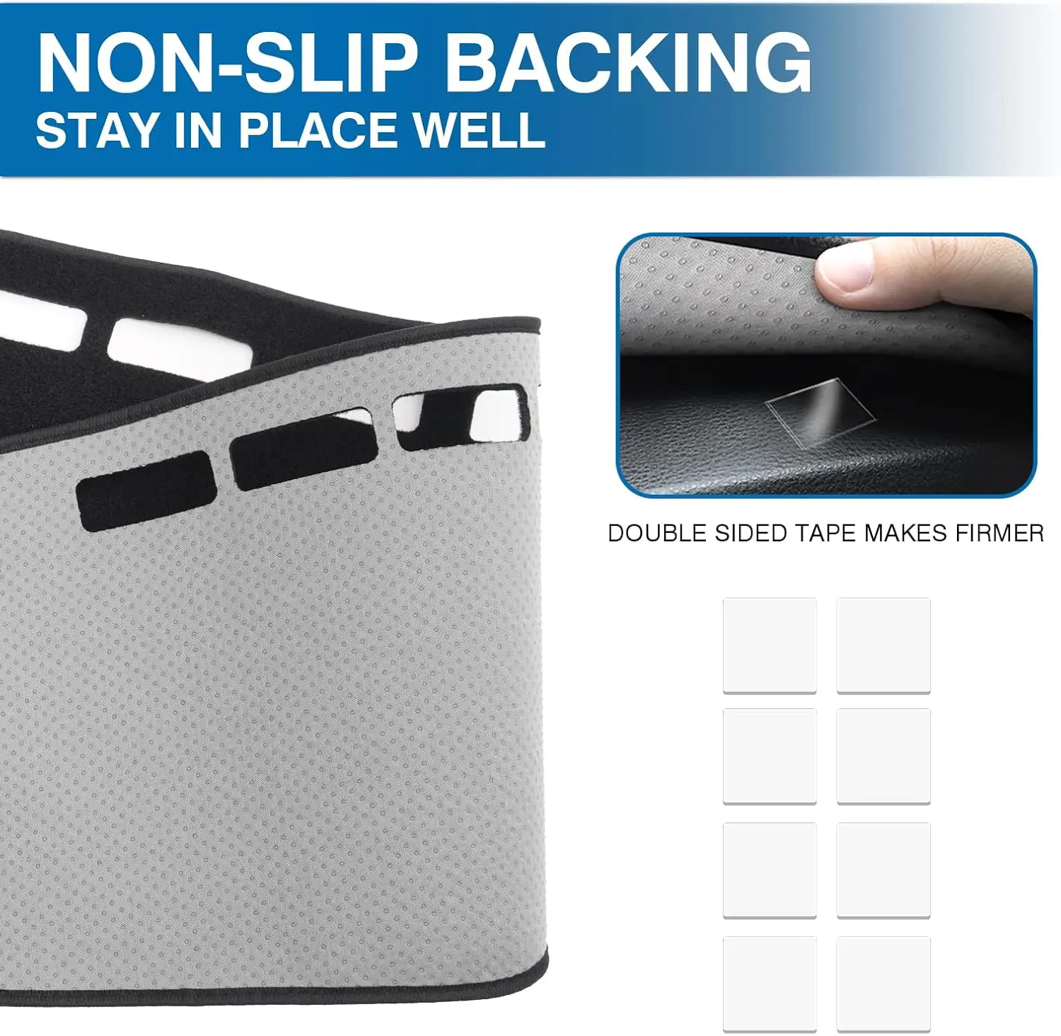 Car Dashboard Cover Mat for Toyota RAV4 2019-2025 Left Hand Driving Non-Slip Dashboard Mat Pad Interior for Toyota RAV4