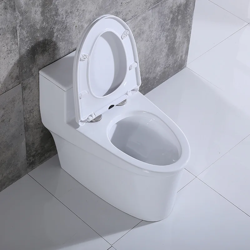 Toilet household deodorization super swirling siphon section pumping mute small apartment toilet