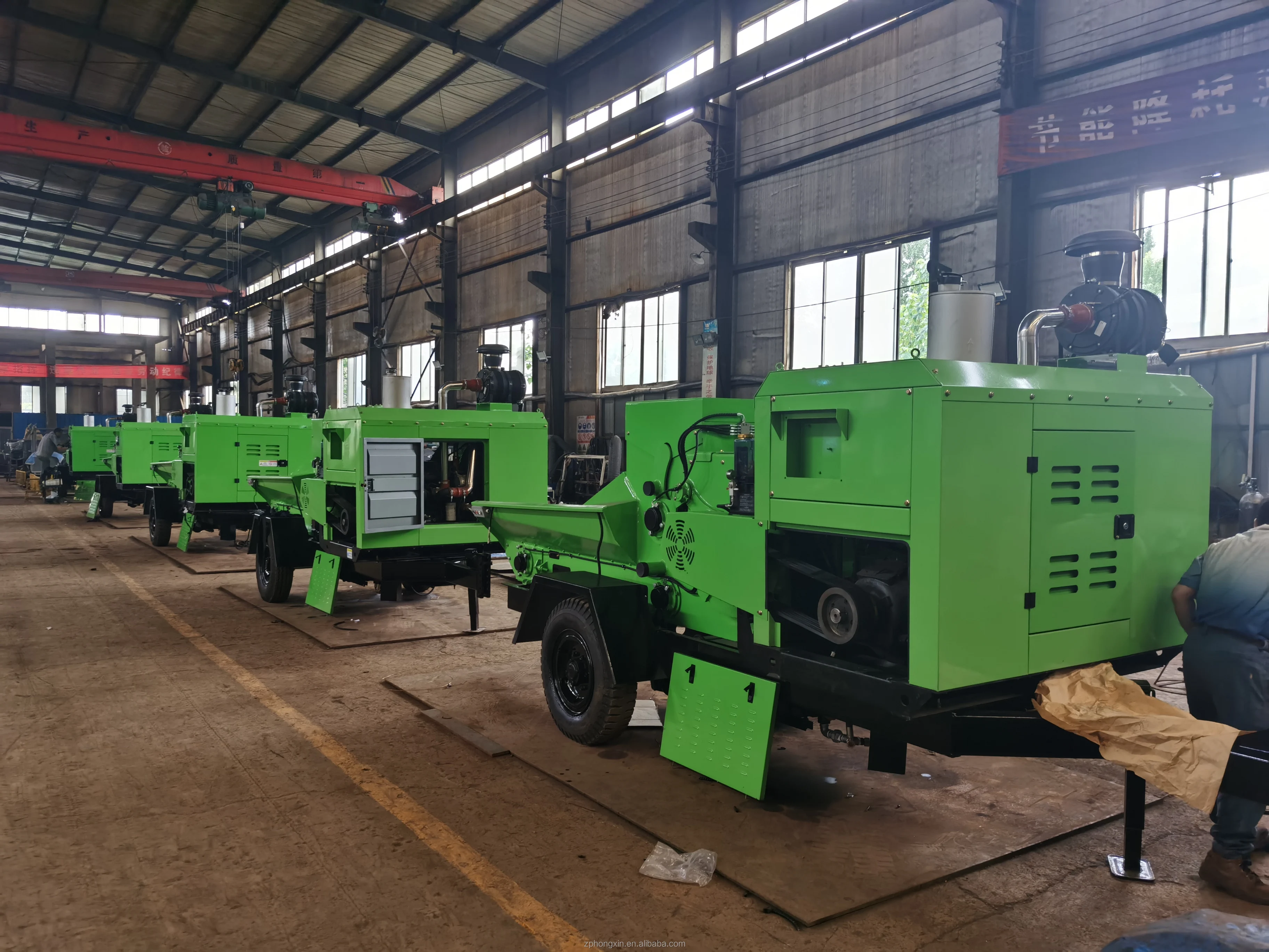 whole tree grinder with diesel engine for North American Market