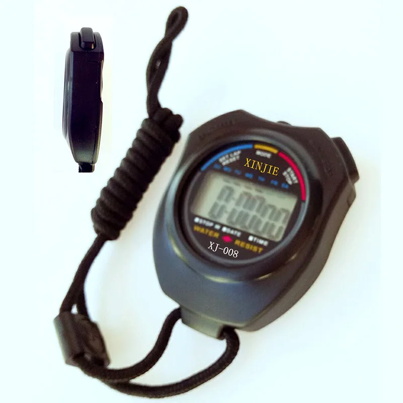  Classic Digital Professional Handheld LCD Chronograph Sports Stopwatch Timer Stop Watch with