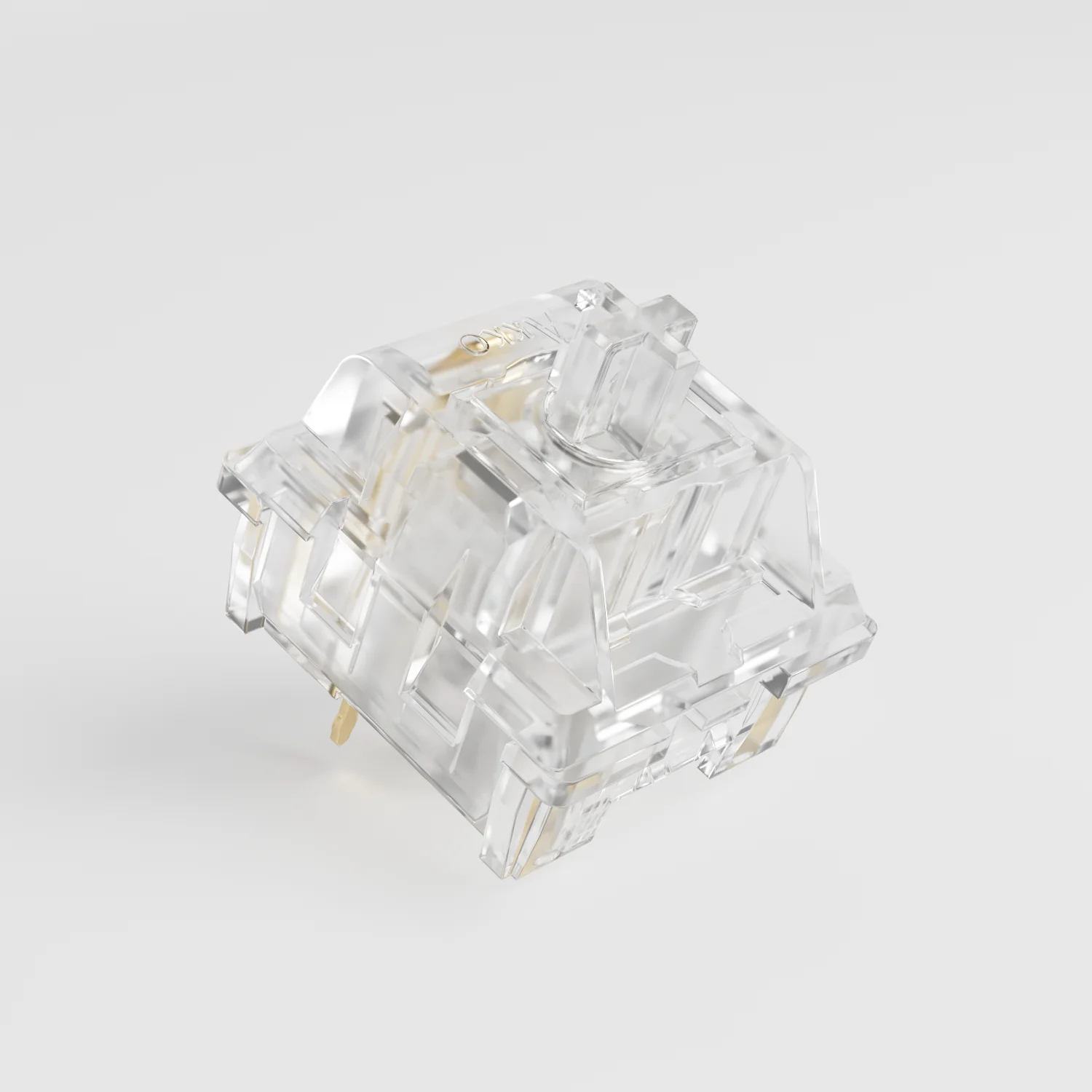 AKKO Crystal switches greatest Transparency match ACR Alice keyboard shot pre-travel CS Jelly Switch