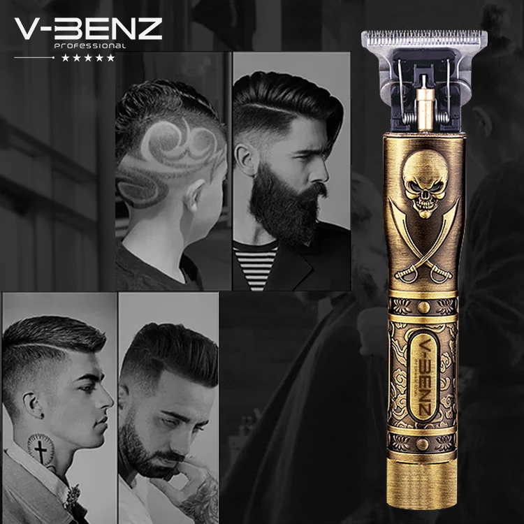 V-BENZ New Electric Rechargeable Cordless USB Barber Trimmer Hair Clipper Hair Trimmer
