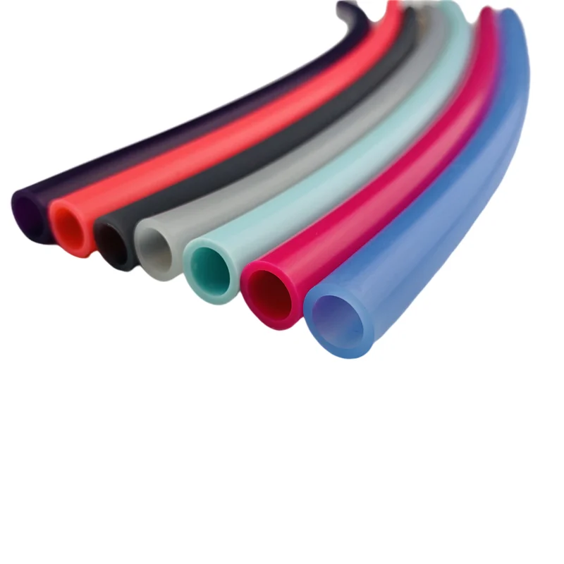 Transparent Clear 100% Silicone Rubber Hose flexible silicone tube for Fish Tank