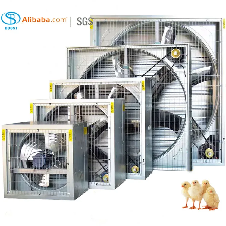 Broiler poultry shed design Exhaust Fan Poultry Farm Cooling Fan Industrial Ventilation Fan for Chicken house Breeding farm/Cow