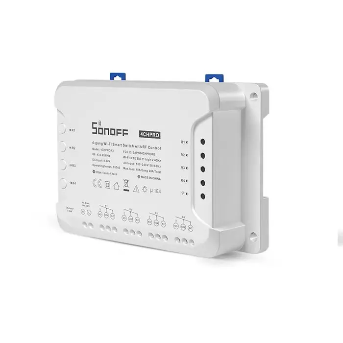 Sonoff 4CH Pro R3 переключатель 433 МГц RF Интеллектуальный беспроводной модуль переключателя для автоматизации умного
