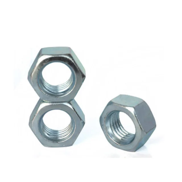 Haiyan hex bolt nut a194 2h  steel 10mm nut astm a563 hex jam nut