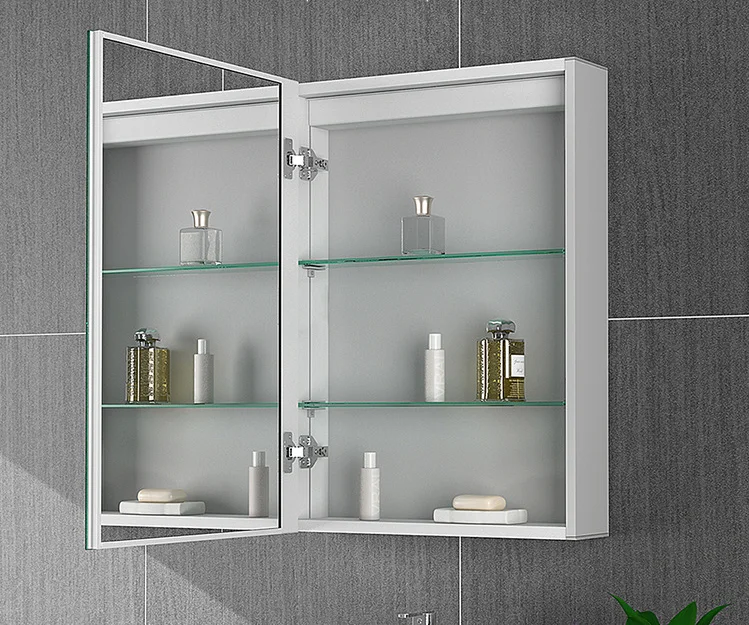 CBM New Design Led Lighted Wall Mounted Smart Bath Mirror Cabinet Bathroom Medicine Cabinet