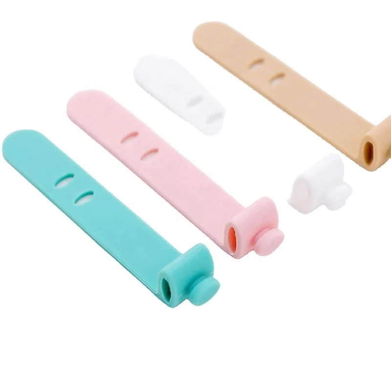 
Silicone Cable Tie for Phone Cable Earphone Cable 
