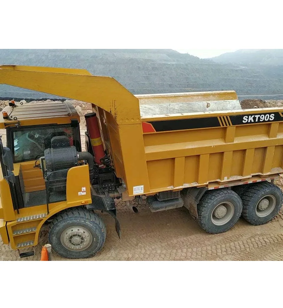 High Quality  60ton Mining Dump Truck 6*6 SKT90S for Sale
