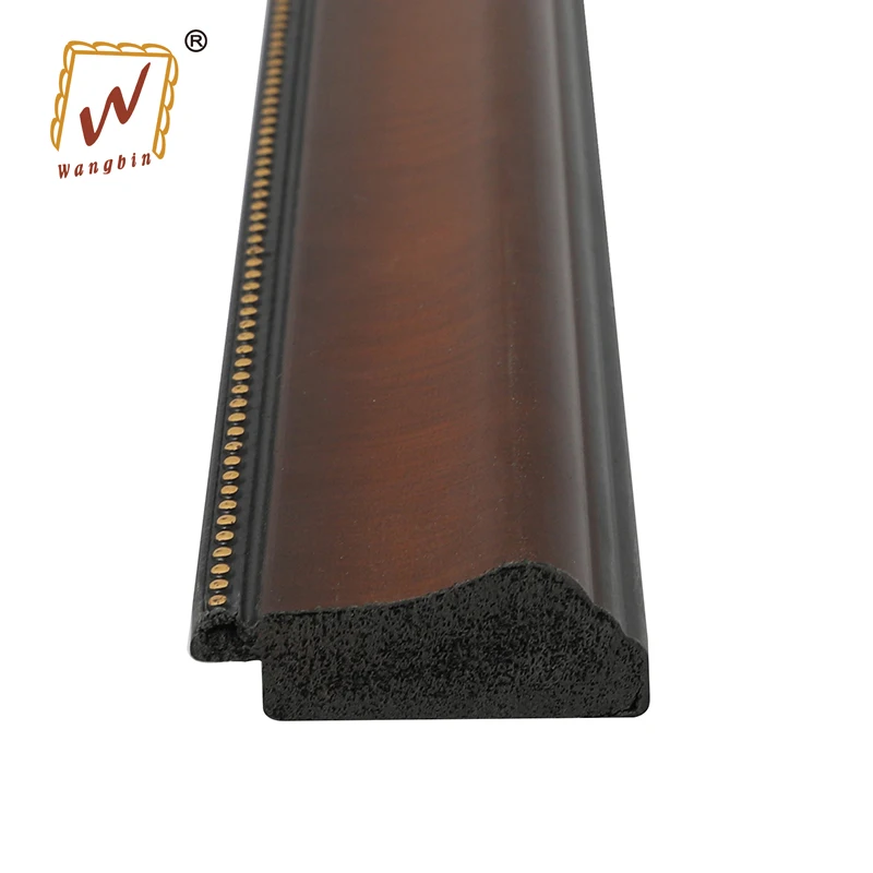 China Manufacturer Decorative Simple Black Plastic Photo Picture Painting Floating Frame Mouldings for Canvas Framing