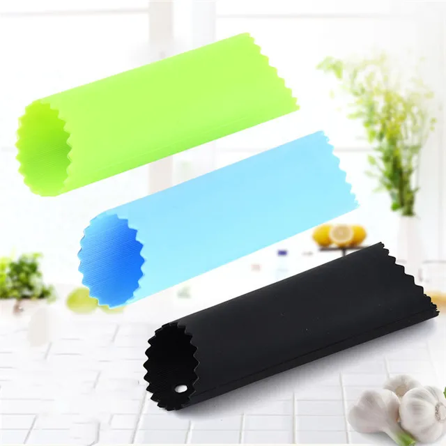 2022 creative new silicone garlic peeler household garlic peeler garlic press peeler kitchen gadget