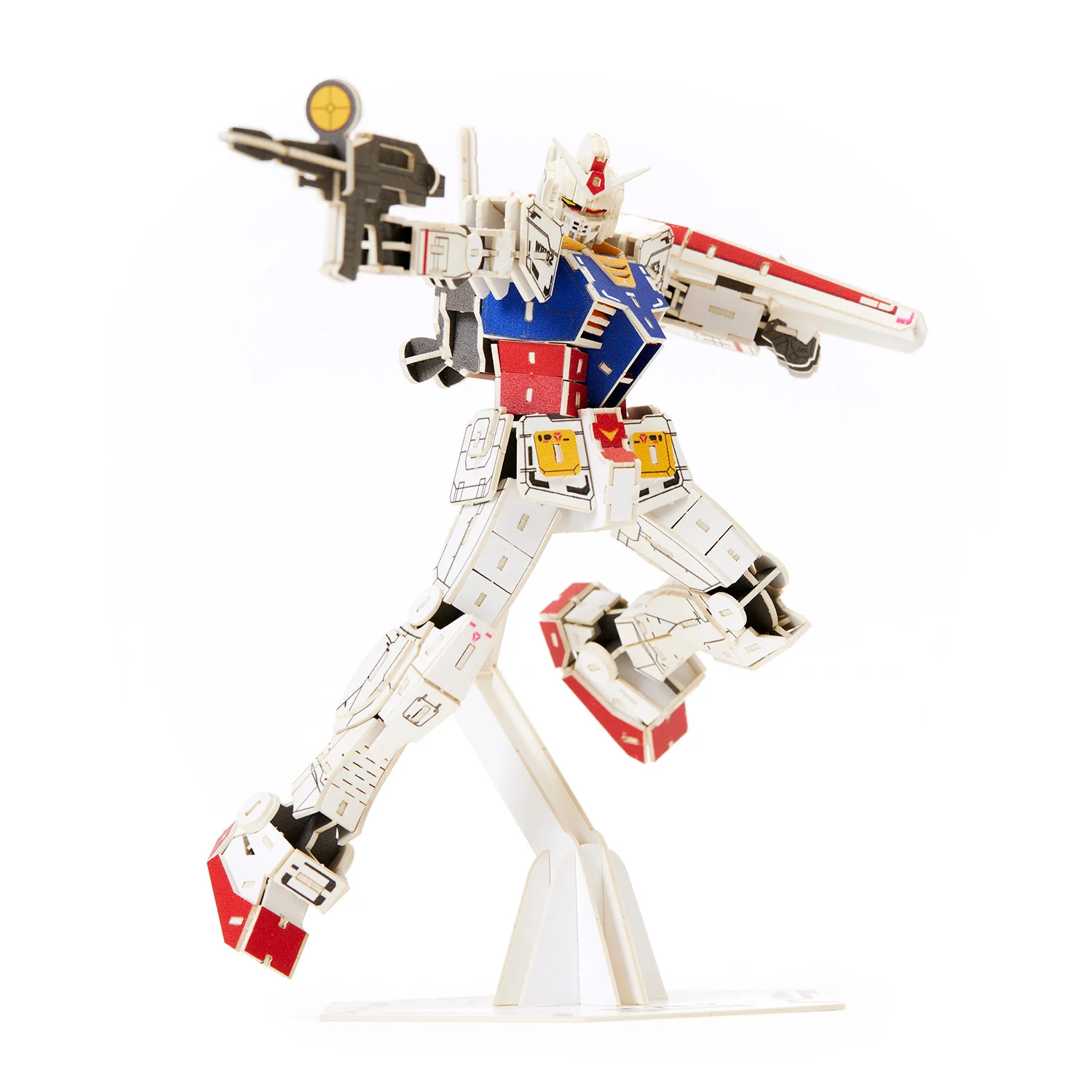 Воина гундама серии модели ремесла RX-78-2 воина взрослых 3D головоломки игрушки бумажный набор для рукоделия